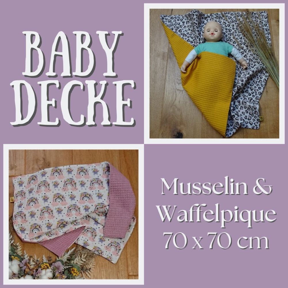 Individuelle Babydecke, Kinderwagendecke, Wickelunterlage, Schmusedecke nach DEINEN Wünschen!