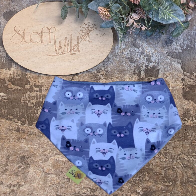 Baby-Wende-Halstuch „Cool Cats“