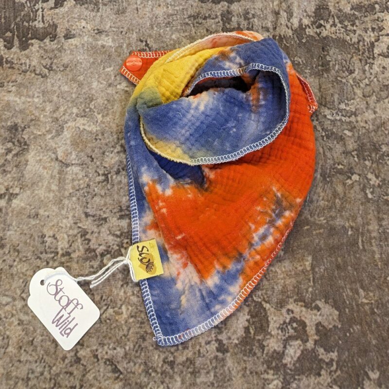 Baby-Musselin-Halstuch Batik 33x33cm