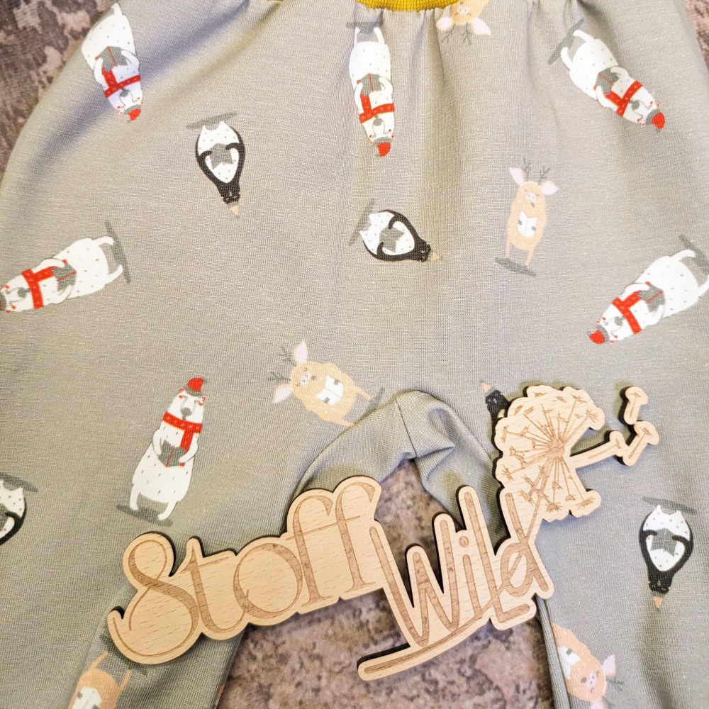 Babyhose WinterTiere, Gr. 62