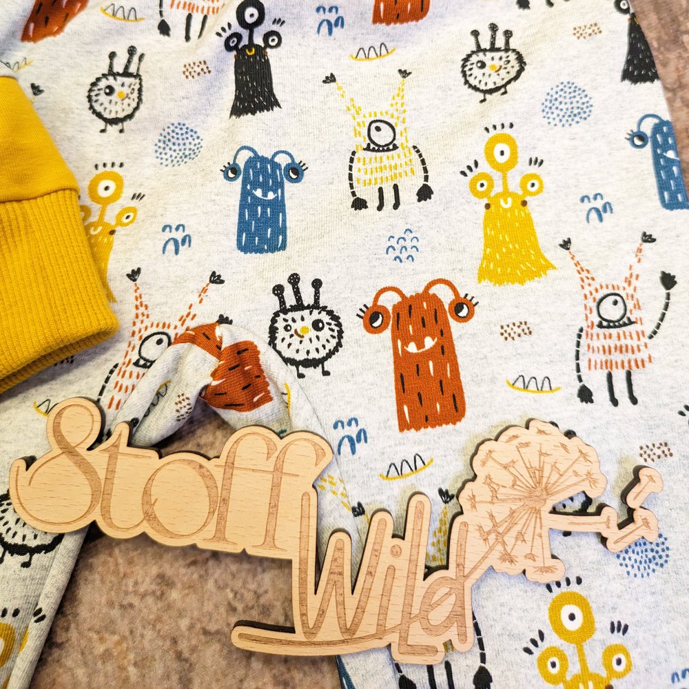 Babyset Monsterparty, Gr. 74