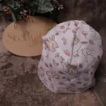 Baby-Beanie Hase, graublau XS – Bild 8