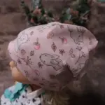 Baby-Beanie Hase, rosa XS – Bild 10