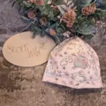 Baby-Beanie Hase, rosa XS – Bild 9