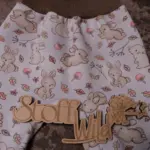 Baby-Pumphose Hase, graublau – Bild 3