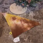 Baby-Wende-Halstuch Musselin "Batik braun/gelb" – Bild 3