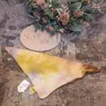 Baby-Wende-Halstuch Musselin "Batik braun/gelb" – Bild 7