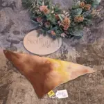 Baby-Wende-Halstuch Musselin "Batik braun/gelb" – Bild 8