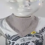 Baby-Wende-Halstuch Musselin "Goldsprenkel" – Bild 5