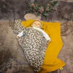 Babydecke „Leo-Herzen“