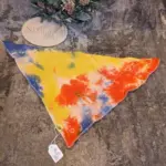 Batik Musselin-Halstuch 50x50cm – Bild 2