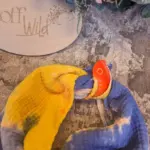 Batik Musselin-Halstuch 50x50cm – Bild 5