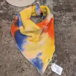 Batik-Musselin-Halstuch 54x54cm