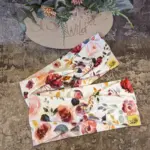 Knoten-Stirnband "Flowers" – Bild 5