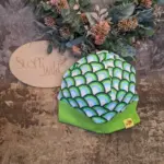 Bündchen-Haube "Happy Rainbow" – Bild 3