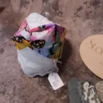 Knoten-Stirnband "Schmetterlinge" – Bild 3