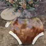 Bummie / Windel-Cover "Batik braun"  Gr. 86/92 – Bild 5