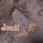 Latzhose / Romper Hase, graublau, Gr. 62/68 – Bild 3