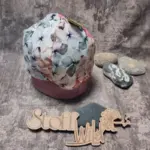 Bündchenhaube mit Herz-Applikation - Nr. 2