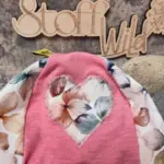 Bündchenhaube mit Herz-Applikation - Nr. 2 – Bild 8