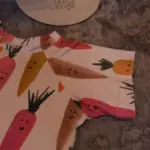 Kleid Karottenparty, Gr. 116 – Bild 3