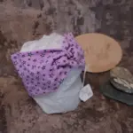 Knoten-Stirnband "Sterne"