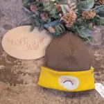 Wende-Beanie aus Ripp-Jersey "Regenbogen" Gr. XS – Bild 3