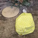 Luftballonhülle - der Ball zum Mitnehmen, Limette-Weiß – Bild 3