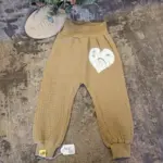 Musselin-Hose hellbraun, Gr. 74