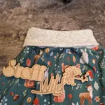 Baby-Pumphose Waldtiere petrol, Gr. 56-62 – Bild 5