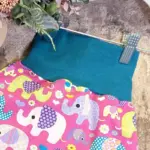 Pumphose Elefanten pink, Gr. 68-74 – Bild 3