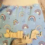 BabyHose Regenbogen blau, Gr. 62 – Bild 3