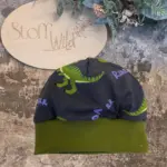 Bündchenhaube Dino, Gr. M 46-52cm – Bild 3