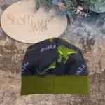 Bündchenhaube Dino, Gr. M 46-52cm – Bild 4