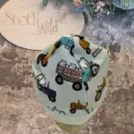 Bündchenhaube Traktor, Gr. S 39-45cm – Bild 5