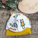 Bündchenhaube Lama, Gr. S 39-45cm – Bild 3