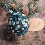 Knotenhaube Eukalyptus dunkel | für Neugeborene / Babys – Bild 6