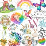 Bügelbild für Schultüte, Shirt & Co.