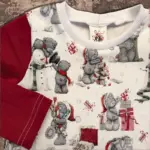 Shirt Weihnachtsbären, Gr. 86 & 110/116 – Bild 8