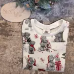 Shirt Weihnachtsbären, Gr. 86 & 110/116 – Bild 10