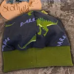 Bündchenhaube Dino, Gr. M 46-52cm – Bild 5