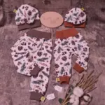 Individuelle Baby-Hose 'Baby-Diamond' (Gr. 50-92) aus weichem Bio-Jersey, Musselin oder French Terry, mit dehnbaren Bündchen an Bund und Beinen, stoffwindelfreundlich und nach deinen Wünschen gestaltbar – handgefertigt in Österreich