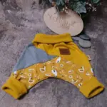 Mitwachshose Waldtiere, Gr. 56-62 – Bild 2