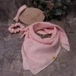 Individuelles Musselintuch (Gr. S 30x30 cm bis XXL 130x130 cm) – weich, atmungsaktiv und ganz nach deinen Wünschen handgefertigt aus 100 % Bio-Baumwolle, ideal als Stilltuch, Halstuch oder Babydecke" 🌿🧣💛