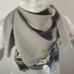 Individuelles Musselintuch (Gr. S 30x30 cm bis XXL 130x130 cm) – weich, atmungsaktiv und ganz nach deinen Wünschen handgefertigt aus 100 % Bio-Baumwolle, ideal als Stilltuch, Halstuch oder Babydecke" 🌿🧣💛