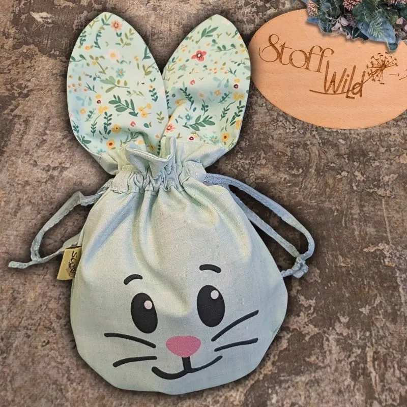 osterhasen-tasche-bunny-mint-3 Hasenbeutel "Bunny mint" – Bild 1