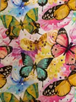 Knoten-Stirnband "Schmetterlinge" – Bild 9