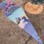 Schultüte mit Wunschname – OHNE Papp-Rohling – Bild 5