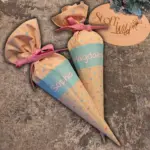 Schultüte mit Wunschname – OHNE Papp-Rohling – Bild 3