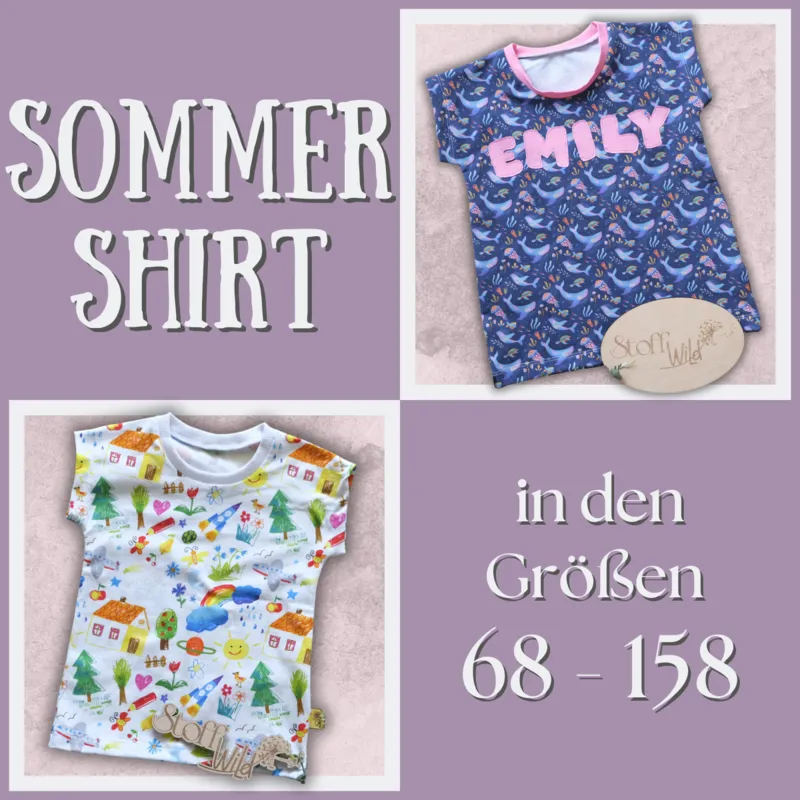 individuelles Sommershirt für Kinder